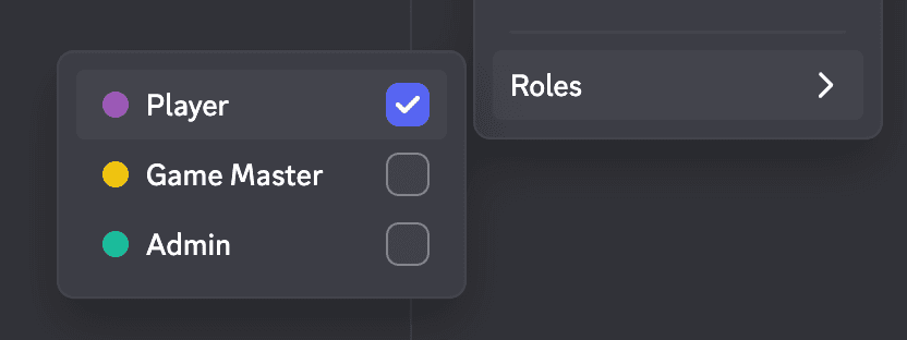Discord roles assignment
