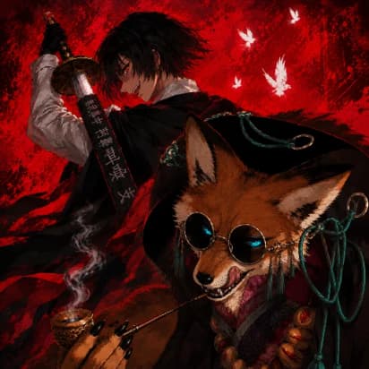 Aiden the fox / Natah the human