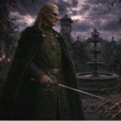 Great Venefex Marchosias Almod, The Infernal Verdant Dragon Lord of Great House Almod