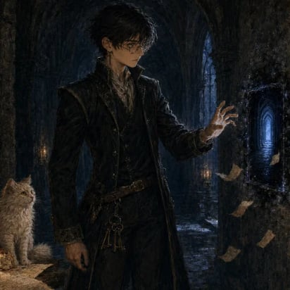 Cassian Octious, Bearer of the Black Hallway Star and Heir of the Unbuilt Halls