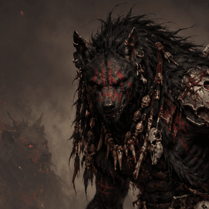 Khell Bloodlaugh, The Death-Eater and Grave Caller.
