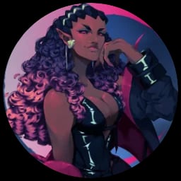 Elrinnys de Noir Jais, Noble Mystérieuse