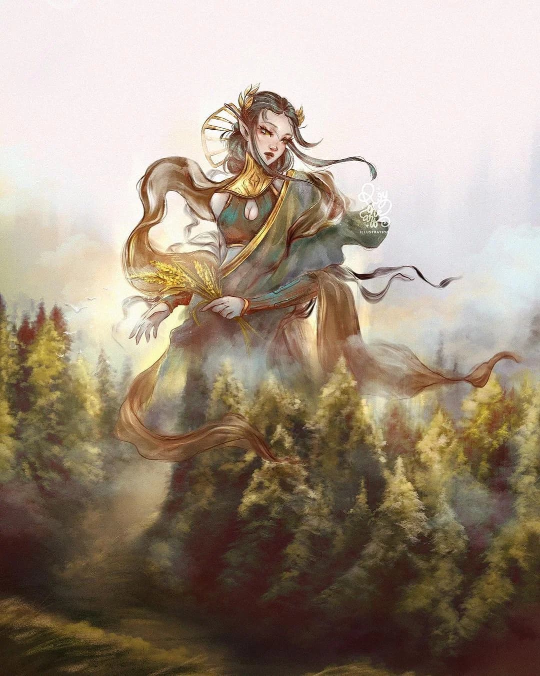 Yhalena, la Mère du Pain